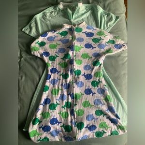 Two small Zipadee Zip sleep sacks